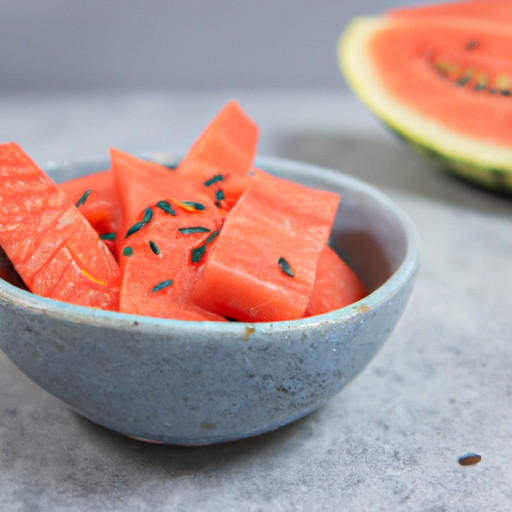 Vielseitiges hausgemachtes Rezept aus Chiasamen und Wassermelone zur Gelenkerholung 68115