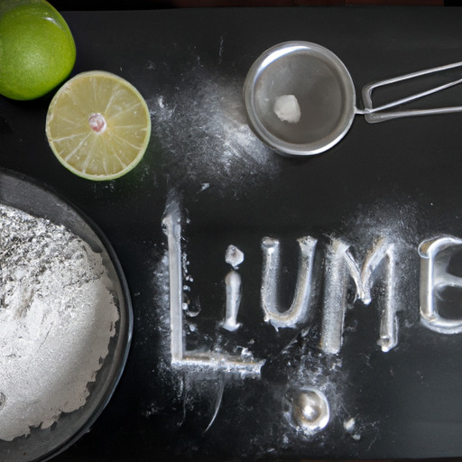 Homemade recipe from lime and flour for joint repair 70492