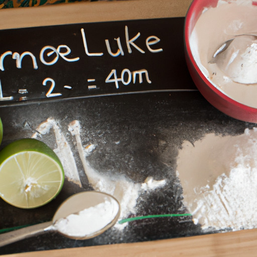 Homemade recipe from lime and flour for joint repair 70500